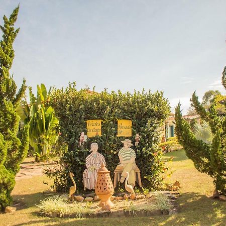 Verdes Em Cantos Pousada Carrancas Esterno foto